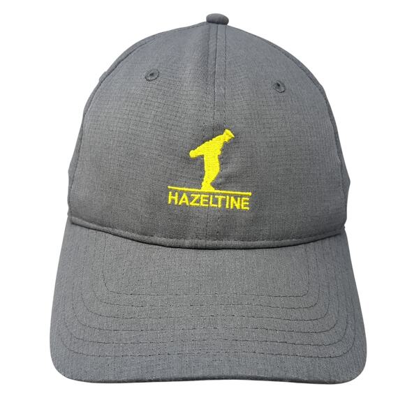Hazeltine Strapback Hat Gray One Size Embroidered Logo Under Armour - Picture 1 of 9